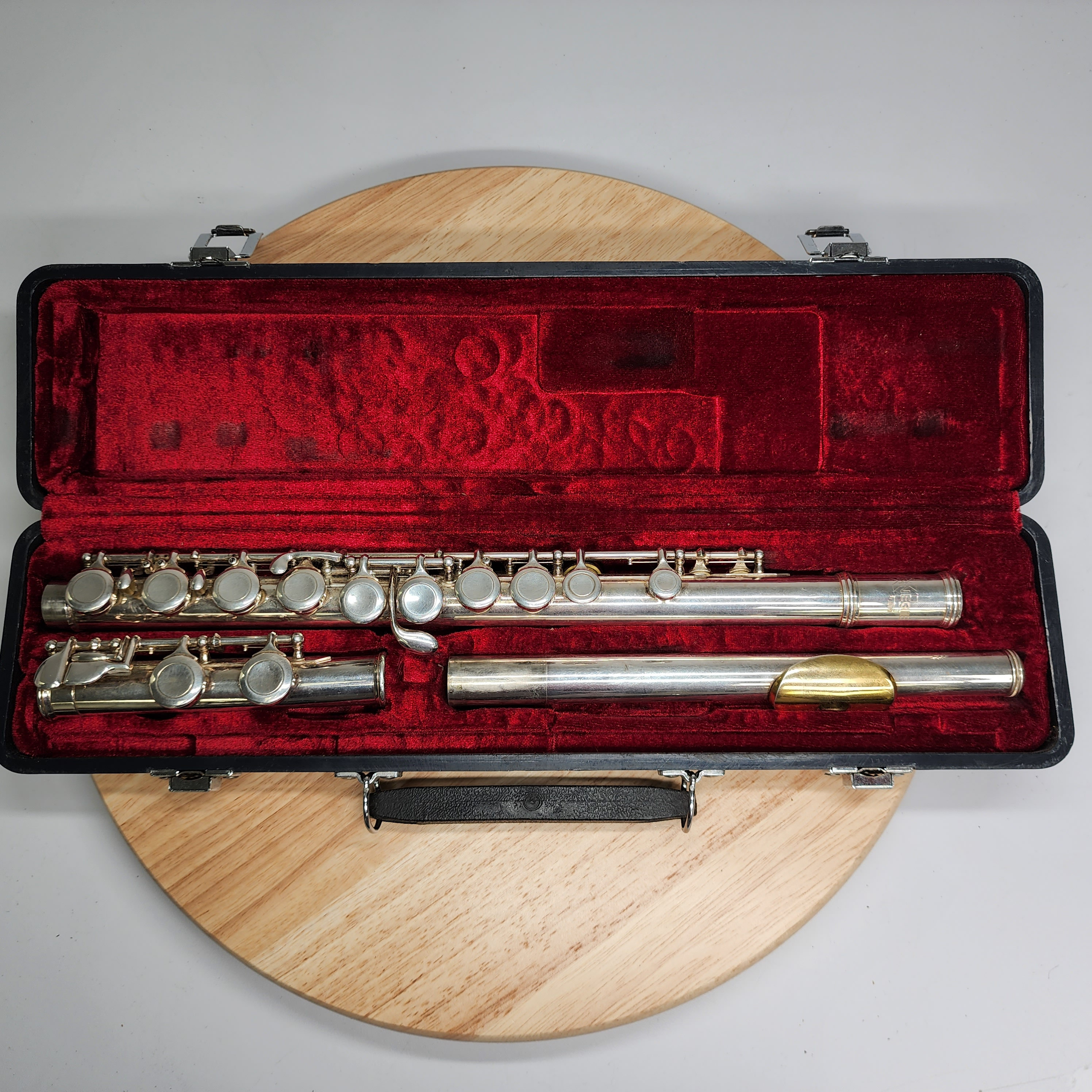 Jupiter Carnegie XL CF50 Flute Nickel Silver Plated, Gold Plated Lip 🎉🎉🎉 - Picture 1 of 7